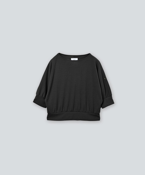 tシャツ 「KHA:KI / カーキ」 ドルマンスリーブバスクシャツ DOLMAN BASQUE SHIRT レディース セール】「KHA:KI / カーキ」 ドルマンスリーブバスクシャツ
