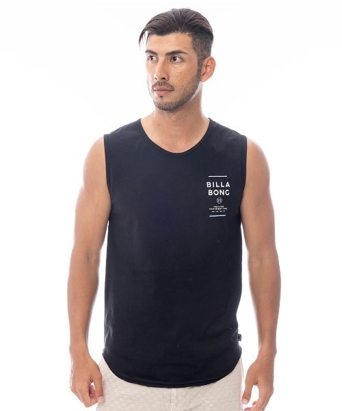 BILLABONG(ビラボン)の「BILLABONG メンズ SUNBLOCK タンクトップ 【2025年春夏モデル】/ビラボンロゴバックプリントタンクトップ(タンクトップ・メンズ・ホワイト/ブラック/ブルー系その他・LARGE/MEDIUM/X-LARGE)」の8枚目の写真