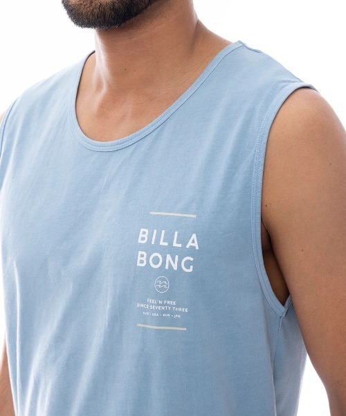 BILLABONG(ビラボン)の「BILLABONG メンズ SUNBLOCK タンクトップ 【2025年春夏モデル】/ビラボンロゴバックプリントタンクトップ(タンクトップ・メンズ・ホワイト/ブラック/ブルー系その他・LARGE/MEDIUM/X-LARGE)」の13枚目の写真