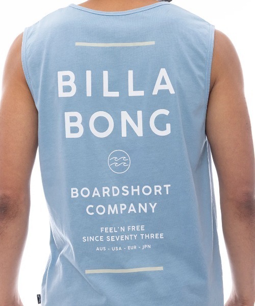 BILLABONG(ビラボン)の「BILLABONG メンズ SUNBLOCK タンクトップ 【2025年春夏モデル】/ビラボンロゴバックプリントタンクトップ(タンクトップ・メンズ・ホワイト/ブラック/ブルー系その他・LARGE/MEDIUM/X-LARGE)」の14枚目の写真