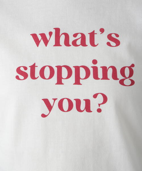 FREE'S MART（フリーズマート）の「◆レトロロゴリンガーTシャツ（Tシャツ/カットソー・レディース・ホワイト/ホワイト系その他/ブルー・FREE）」の5枚目の写真