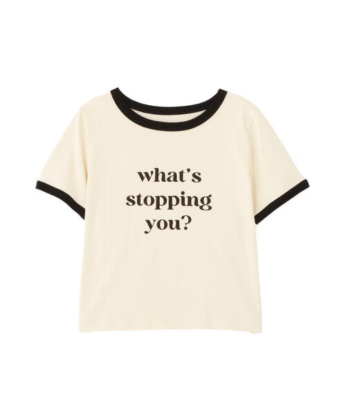 FREE'S MART（フリーズマート）の「◆レトロロゴリンガーTシャツ（Tシャツ/カットソー・レディース・ホワイト/ホワイト系その他/ブルー・FREE）」の17枚目の写真