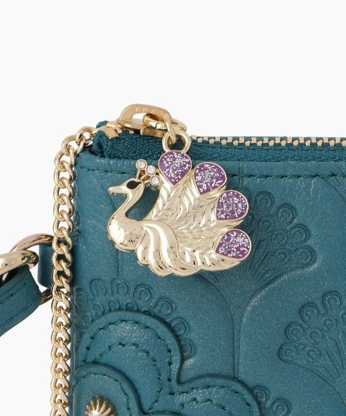 ピーコック フラグメントケース（財布）｜ANNA SUI（アナスイ