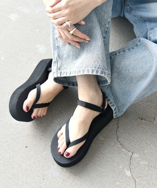 ★送料無料★テバ FLATFORM SANDAL SLIM STVF2514630-CCN 楽天市場】テバ フラットフォーム サンダル スリム TEVA