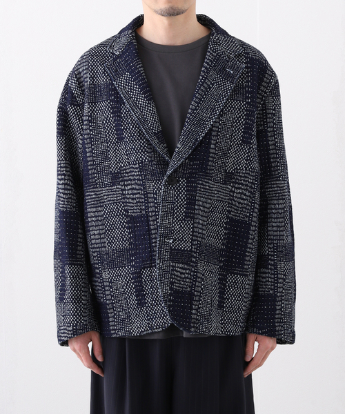 EDIFICE(エディフィス)の「tatamass(タタマス) veste de travail(テーラードジャケット・メンズ・ネイビー・LARGE/MEDIUM)」の4枚目の写真