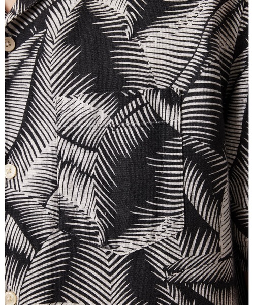 ALLSAINTS(オールセインツ)の「MARSEILLE SHORT SLEEVE HAWAIIAN SHIRT | MARSEILLE 半袖 ハワイアン シャツ(シャツ/ブラウス・メンズ・グレー系その他・L/S/M/XS)」の4枚目の写真