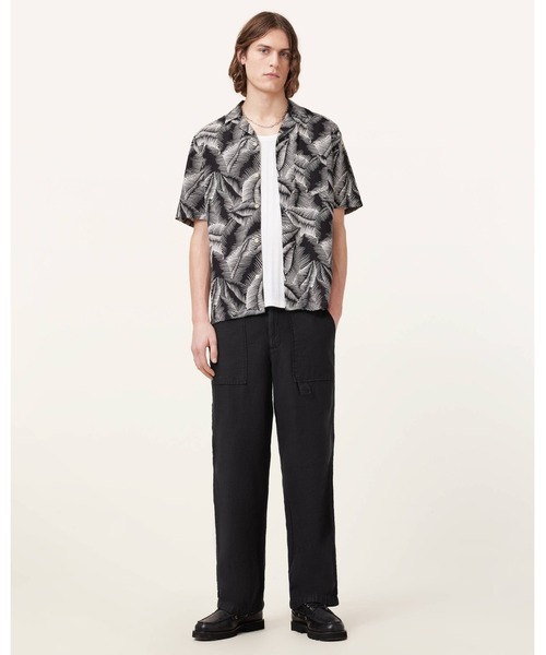 ALLSAINTS(オールセインツ)の「MARSEILLE SHORT SLEEVE HAWAIIAN SHIRT | MARSEILLE 半袖 ハワイアン シャツ(シャツ/ブラウス・メンズ・グレー系その他・L/S/M/XS)」の5枚目の写真