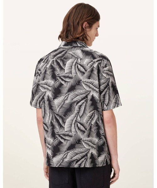 ALLSAINTS(オールセインツ)の「MARSEILLE SHORT SLEEVE HAWAIIAN SHIRT | MARSEILLE 半袖 ハワイアン シャツ(シャツ/ブラウス・メンズ・グレー系その他・L/S/M/XS)」の6枚目の写真