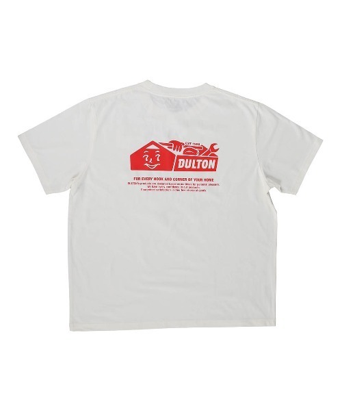 DULTON（ダルトン）の「DULTON T-SHIRT TOOL BOX/ダルトン Tシャツ ツール ボックス（Tシャツ/カットソー・メンズ・ホワイト/ネイビー/ブラウン・M/S/XL/L）」の7枚目の写真