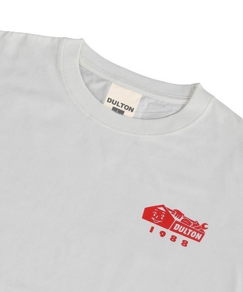 DULTON（ダルトン）の「DULTON T-SHIRT TOOL BOX/ダルトン Tシャツ ツール ボックス（Tシャツ/カットソー・メンズ・ホワイト/ネイビー/ブラウン・M/S/XL/L）」の10枚目の写真