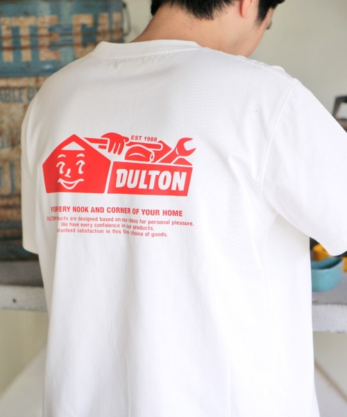 DULTON（ダルトン）の「DULTON T-SHIRT TOOL BOX/ダルトン Tシャツ ツール ボックス（Tシャツ/カットソー・メンズ・ホワイト/ネイビー/ブラウン・M/S/XL/L）」の16枚目の写真