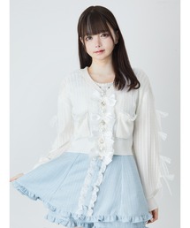 Ank Rouge（アンクルージュ）の「ハシゴリボン肩開きプル