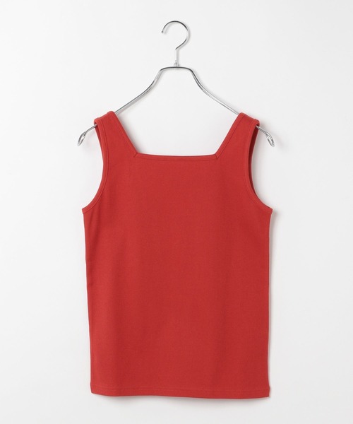 LEPSIM(レプシィム)の「多機能リブタンク 286166(タンクトップ・レディース・マルチ/ブラック/オフホワイト/レッド・FREE)」の4枚目の写真