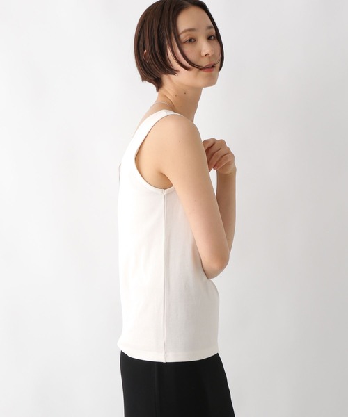 LEPSIM(レプシィム)の「多機能リブタンク 286166(タンクトップ・レディース・マルチ/ブラック/オフホワイト/レッド・FREE)」の8枚目の写真