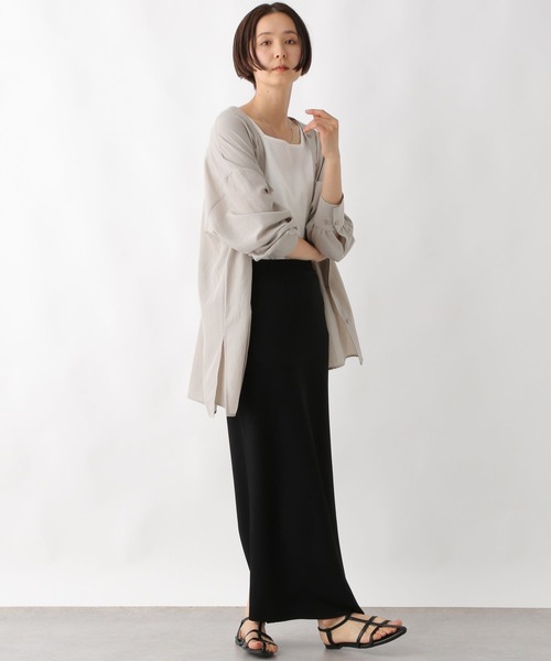 LEPSIM(レプシィム)の「多機能リブタンク 286166(タンクトップ・レディース・マルチ/ブラック/オフホワイト/レッド・FREE)」の9枚目の写真