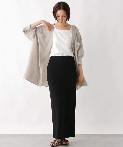 LEPSIM(レプシィム)の「多機能リブタンク 286166(タンクトップ・レディース・マルチ/ブラック/オフホワイト/レッド・FREE)」の10枚目の写真