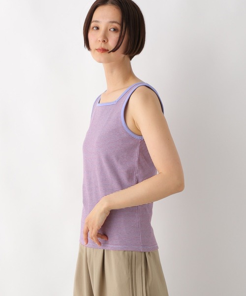 LEPSIM(レプシィム)の「多機能リブタンク 286166(タンクトップ・レディース・マルチ/ブラック/オフホワイト/レッド・FREE)」の14枚目の写真