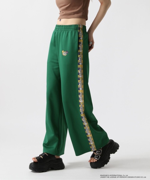 FOREVER 21（フォーエバー トゥエンティーワン）の「【ANGEL BLUE】ラインジャージパンツ（その他パンツ・レディース・ブラック/グリーン・SMALL/MEDIUM）」の11枚目の写真