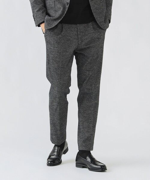 セール】千鳥柄 ジャージ イージー スラックス 25AW（セットアップ対応