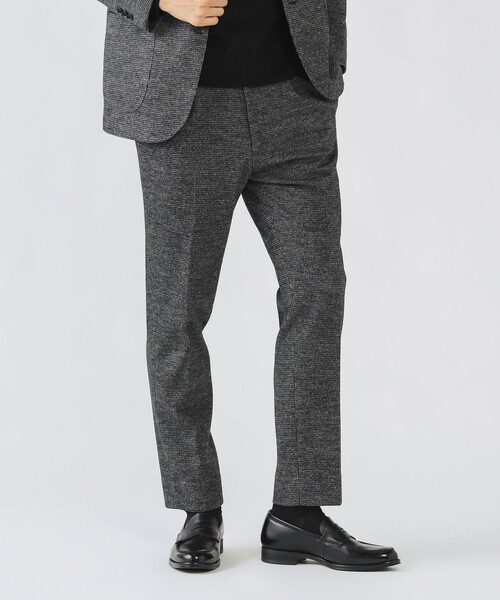 セール】千鳥柄 ジャージ イージー スラックス 25AW（セットアップ対応