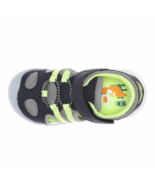 MoonStar（ムーンスター）の「【MoonStar／ムーンスター】MF S017C キッズ/ジュニア サンダル（サンダル・キッズ・サックスブルー/マルチ/ブラック/ネイビー/ベージュ/イエロー・13.0cm/14.0cm/15.0cm/16.0cm/17.0cm/18.0cm/19.0cm/20.0cm/21.0cm/22.0cm/23.0cm/24.0cm）」の19枚目の写真