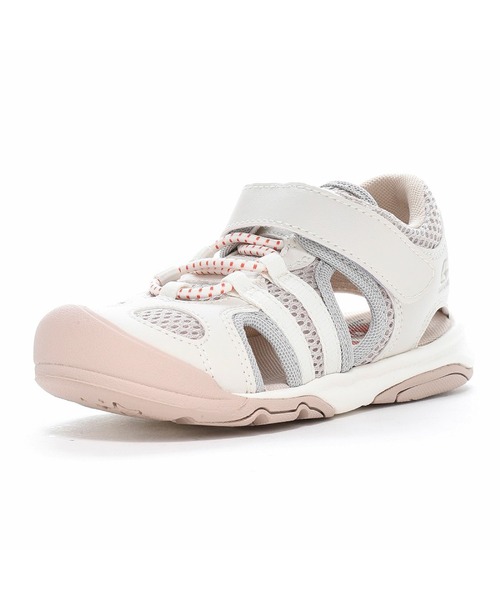 MoonStar（ムーンスター）の「【MoonStar／ムーンスター】MF S017C キッズ/ジュニア サンダル（サンダル・キッズ・サックスブルー/マルチ/ブラック/ネイビー/ベージュ/イエロー・13.0cm/14.0cm/15.0cm/16.0cm/17.0cm/18.0cm/19.0cm/20.0cm/21.0cm/22.0cm/23.0cm/24.0cm）」の8枚目の写真