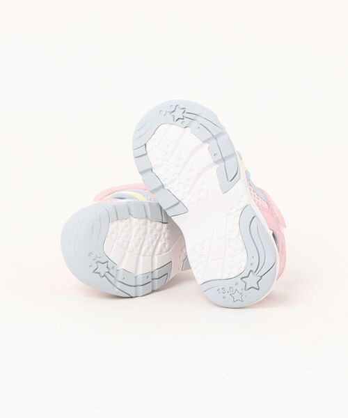 MoonStar（ムーンスター）の「【MoonStar／ムーンスター】MF S017C キッズ/ジュニア サンダル（サンダル・キッズ・サックスブルー/マルチ/ブラック/ネイビー/ベージュ/イエロー・13.0cm/14.0cm/15.0cm/16.0cm/17.0cm/18.0cm/19.0cm/20.0cm/21.0cm/22.0cm/23.0cm/24.0cm）」の13枚目の写真