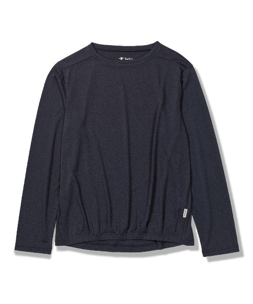 Foxfire(フォックスファイヤー)の「SCメランジコクーンクルー(Tシャツ/カットソー・レディース・アイボリー/ライトグリーン/ネイビー・S/M/L)」の3枚目の写真