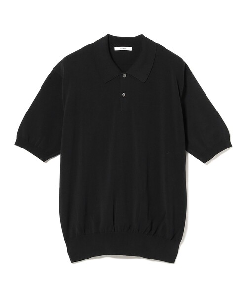 International Gallery BEAMS（インターナショナルギャラリービームス）の「【別注】SLOANE / コットン ニット ポロシャツ（ポロシャツ・メンズ・ブラック/ブルー系その他2・3/4/5）」の9枚目の写真
