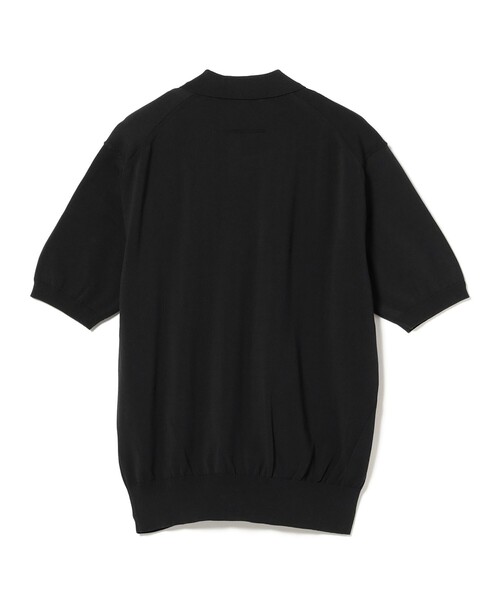 International Gallery BEAMS（インターナショナルギャラリービームス）の「【別注】SLOANE / コットン ニット ポロシャツ（ポロシャツ・メンズ・ブラック/ブルー系その他2・3/4/5）」の10枚目の写真