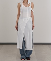 forget-me-nots（フォーゲットミーノッツ）の「ノースリーブ フード付ワンピース   FMN-25SS-OP-001（ワンピース）」