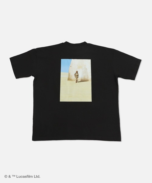 STAR WARS(スターウォーズ)の「〈スター・ウォーズ Episode I〉バックプリント 半袖Tシャツ(Tシャツ/カットソー・メンズ・ブラック・S/M/L)」の3枚目の写真