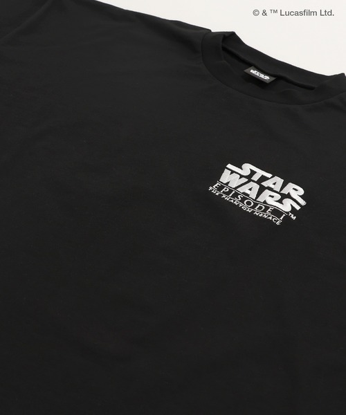 STAR WARS(スターウォーズ)の「〈スター・ウォーズ Episode I〉バックプリント 半袖Tシャツ(Tシャツ/カットソー・メンズ・ブラック・S/M/L)」の5枚目の写真