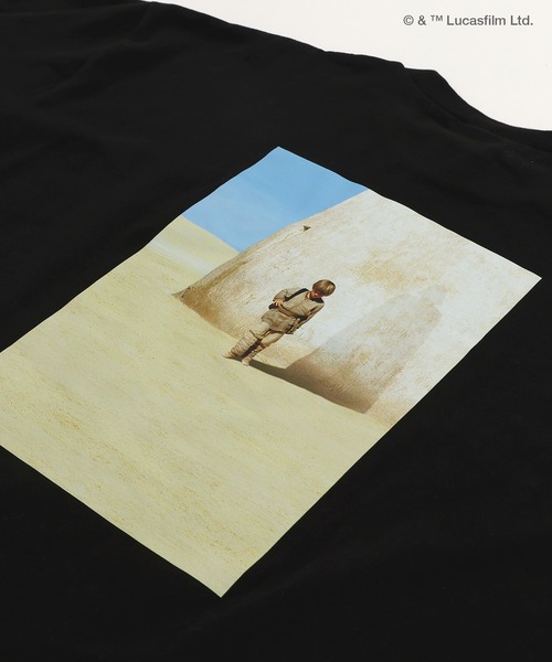 STAR WARS(スターウォーズ)の「〈スター・ウォーズ Episode I〉バックプリント 半袖Tシャツ(Tシャツ/カットソー・メンズ・ブラック・S/M/L)」の7枚目の写真