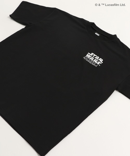 STAR WARS(スターウォーズ)の「〈スター・ウォーズ Episode I〉バックプリント 半袖Tシャツ(Tシャツ/カットソー・メンズ・ブラック・S/M/L)」の9枚目の写真