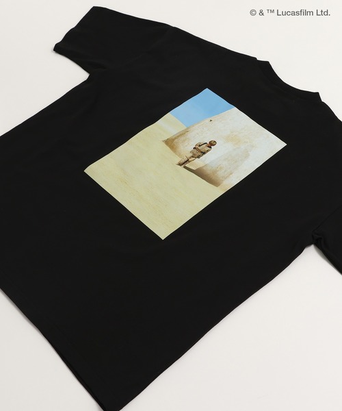 STAR WARS(スターウォーズ)の「〈スター・ウォーズ Episode I〉バックプリント 半袖Tシャツ(Tシャツ/カットソー・メンズ・ブラック・S/M/L)」の10枚目の写真