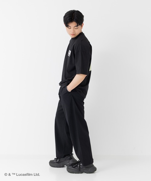 STAR WARS(スターウォーズ)の「〈スター・ウォーズ Episode I〉バックプリント 半袖Tシャツ(Tシャツ/カットソー・メンズ・ブラック・S/M/L)」の14枚目の写真