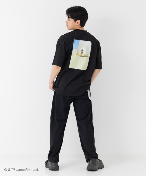 STAR WARS(スターウォーズ)の「〈スター・ウォーズ Episode I〉バックプリント 半袖Tシャツ(Tシャツ/カットソー・メンズ・ブラック・S/M/L)」の13枚目の写真