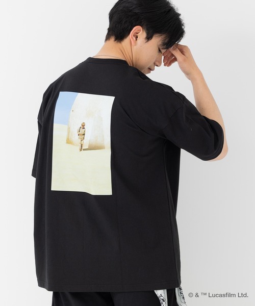 STAR WARS(スターウォーズ)の「〈スター・ウォーズ Episode I〉バックプリント 半袖Tシャツ(Tシャツ/カットソー・メンズ・ブラック・S/M/L)」の11枚目の写真
