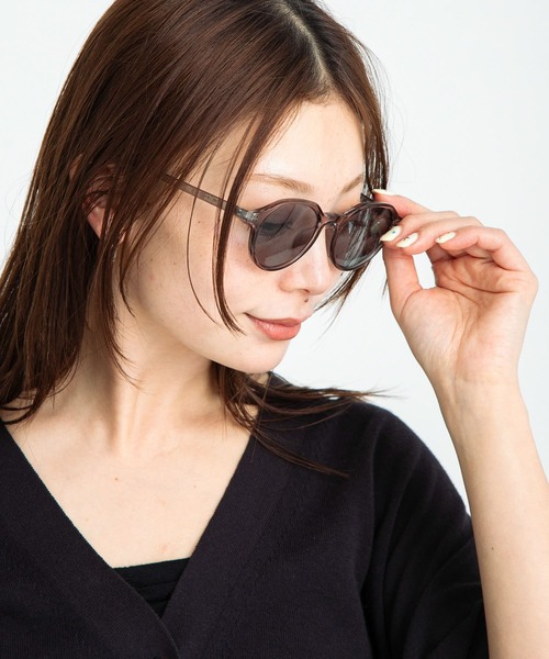 URBAN RESEARCH Sonny Label（アーバンリサーチサニーレーベル）の「FEEL LIFE クリアカラーサングラス（メガネ・レディース・ブラウン/ブラック/グレー・ONE）」の10枚目の写真