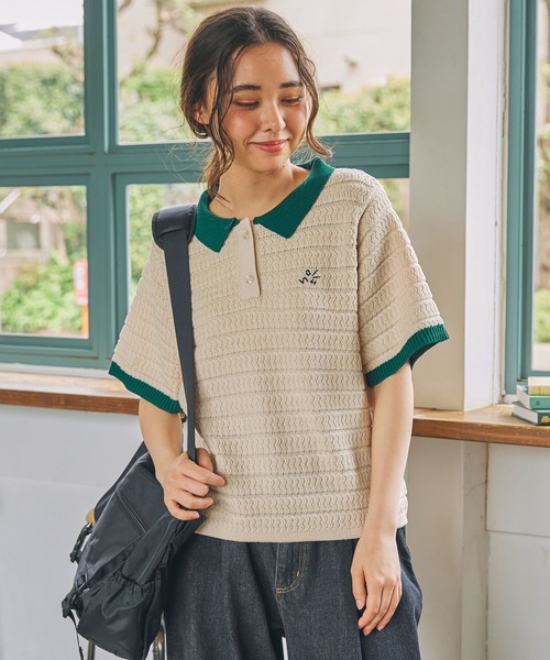 【人気Lサイズ】カサブランカ☆ワンポイント刺繍ロゴ入り総柄半袖ニットポロシャツ Amazon | [X-CLOTHES] 選べる132柄 家紋ワンポイント 刺繍 4.7