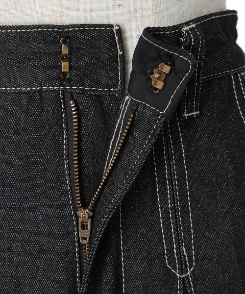 an another angelus（アンアナザーアンジェラス）の「ベルト付きボックスタックデニムスカート/ fint　フィント（デニムスカート・レディース・ライトブルー/ブラック・FREE）」の20枚目の写真