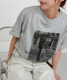 プリントロゴTシャツ