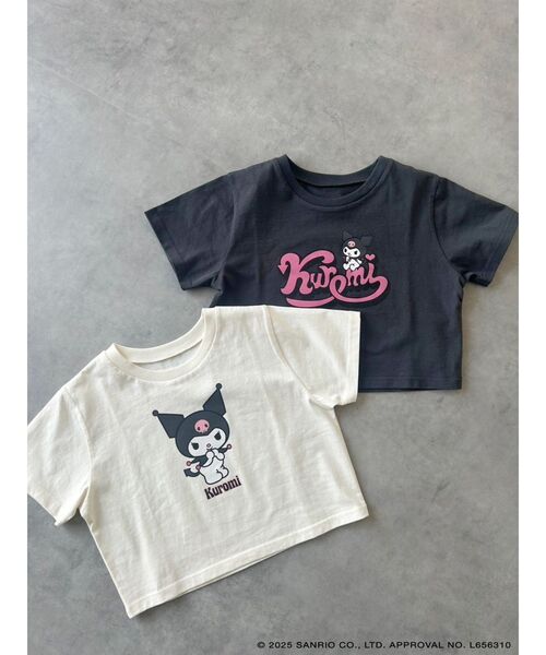 MURUA(ムルーア)の「【メロクロコラボ】クロップドTシャツ(Tシャツ/カットソー・レディース・ブラック/ホワイト・FREE)」の18枚目の写真
