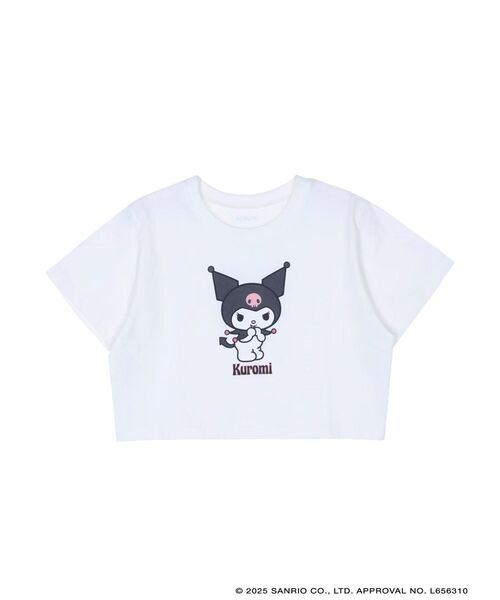 MURUA(ムルーア)の「【メロクロコラボ】クロップドTシャツ(Tシャツ/カットソー・レディース・ブラック/ホワイト・FREE)」の19枚目の写真