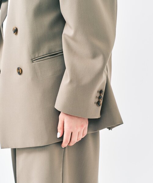 ÉDIFICE VEAL (R) トロピカル セットアップスーツ 417 EDIFICE｜T/Rトロピカル ダブル ワイドセットアップ