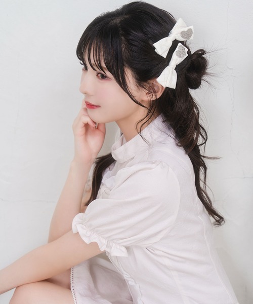 ロゴプレートリボンクリップセット