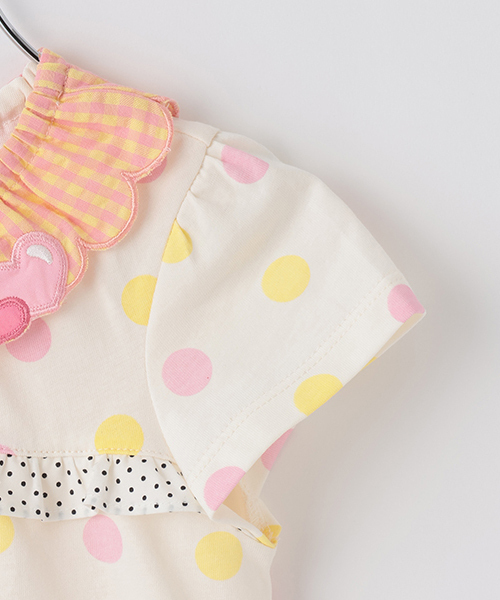 baby cheer（ベイビーチアー）の「【MY MELODY／KUROMI】ワンピース（ワンピース・キッズ・ピンク/ラベンダー・110cm/120cm/100cm/90cm/80ｃｍ）」の5枚目の写真