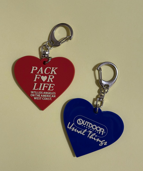 セール】ラバー HEART KEY HOLDER（キーケース/キーアクセサリー