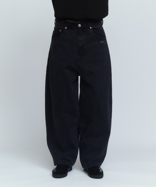 wid buggy denim バルーンデニム バギーバルーンデニムパンツ | ファッション通販サイト NUGU